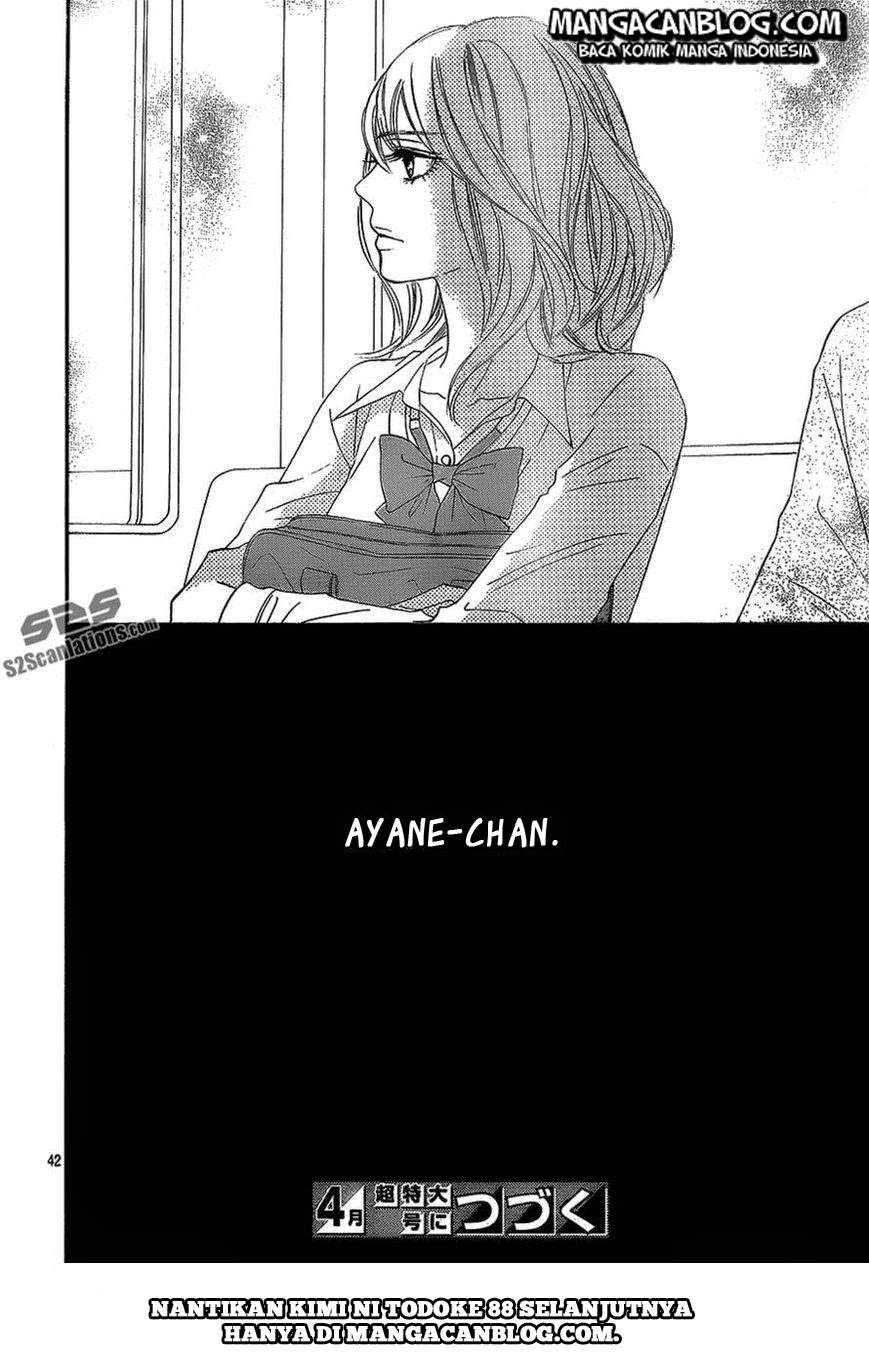 Kimi ni Todoke chapter 87